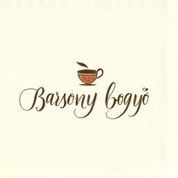 Új, kalligráfiai, kézzel rajzolt logó