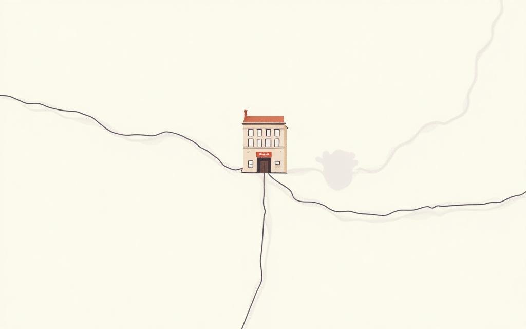 Térkép Iróka Tea budapesti irodájának elhelyezkedéséről